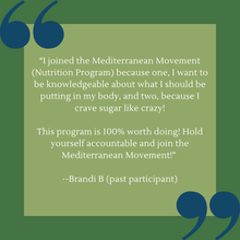 Load image into Gallery viewer, Jumpstart to the Mediterranean Diet: Guided Program