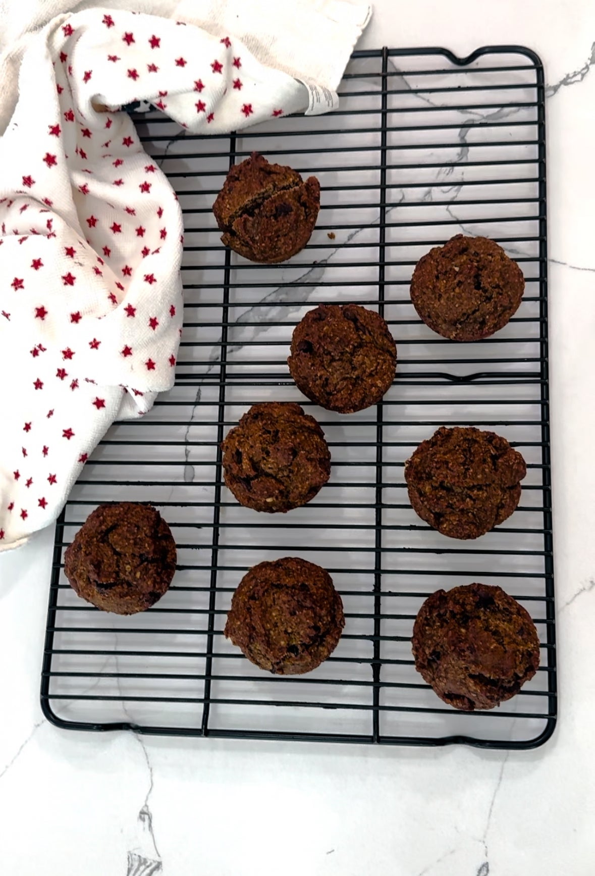 Chocolate Chip Banana Muffins (with invisible lentils!)