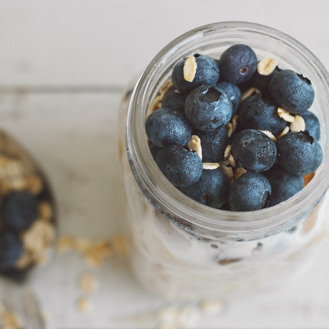 Blueberry Almond Overnight Oats