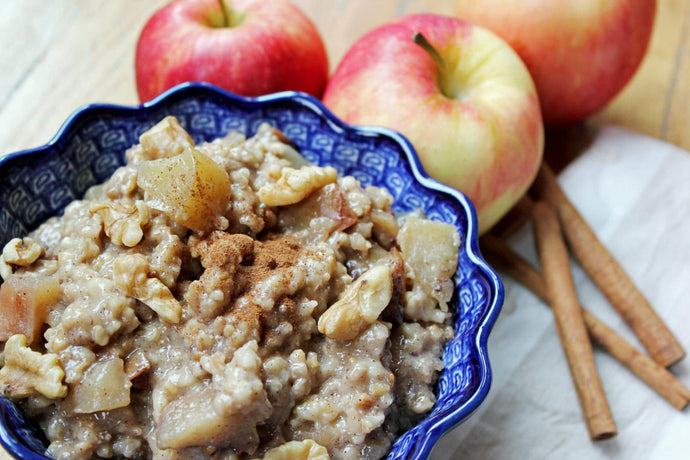 Apple Pie Crockpot Oatmeal