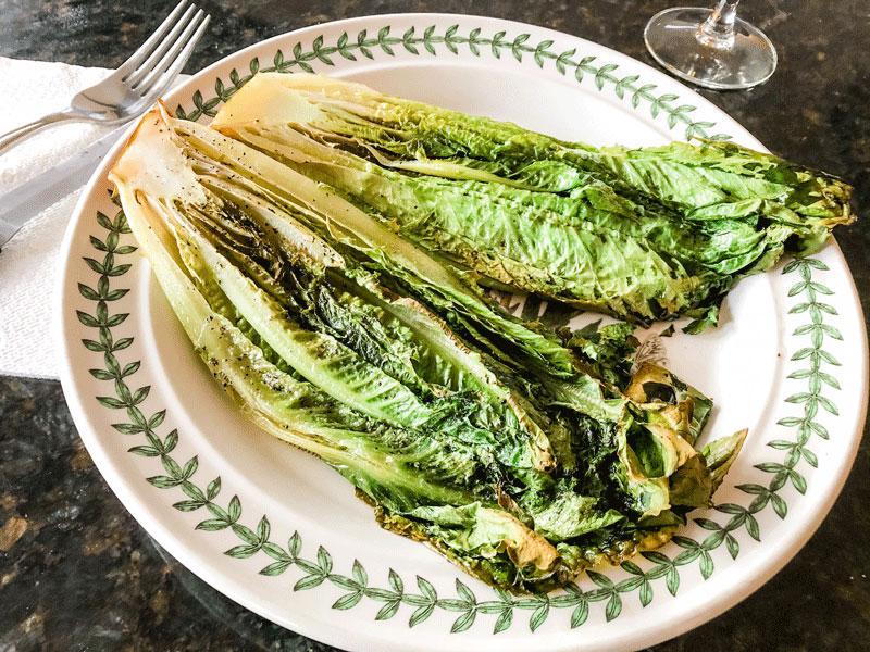 Roasted Romaine Lettuce