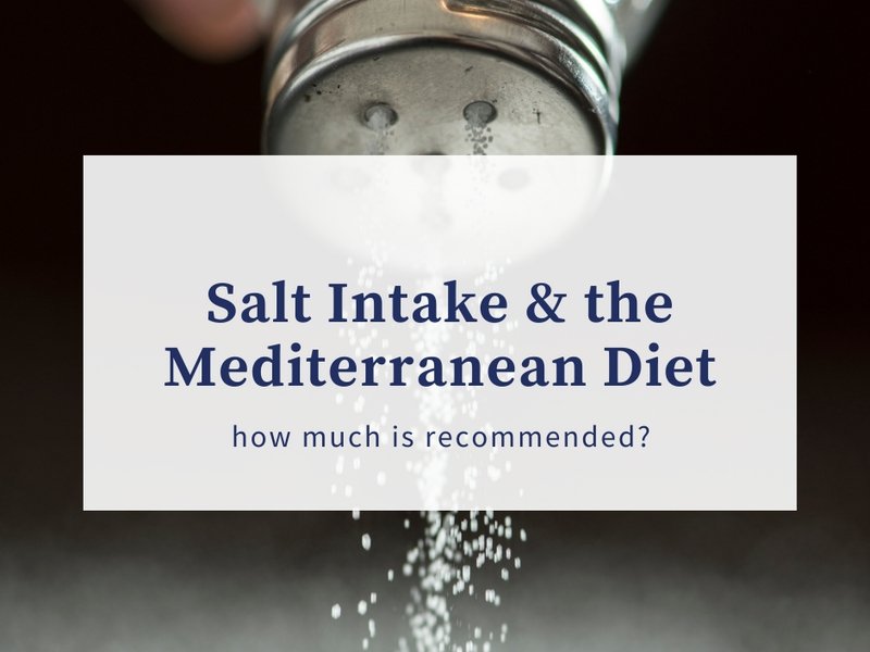 Salt Intake and the Mediterranean Diet