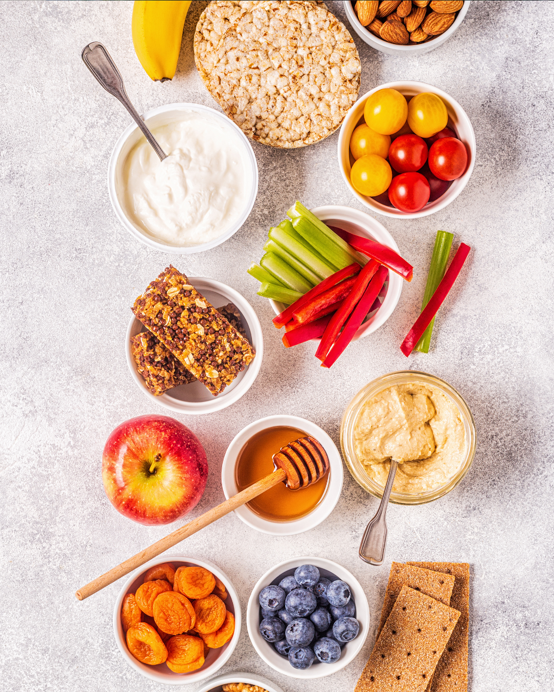 20 Mediterranean Snacks for When You're Hungry Between Meals