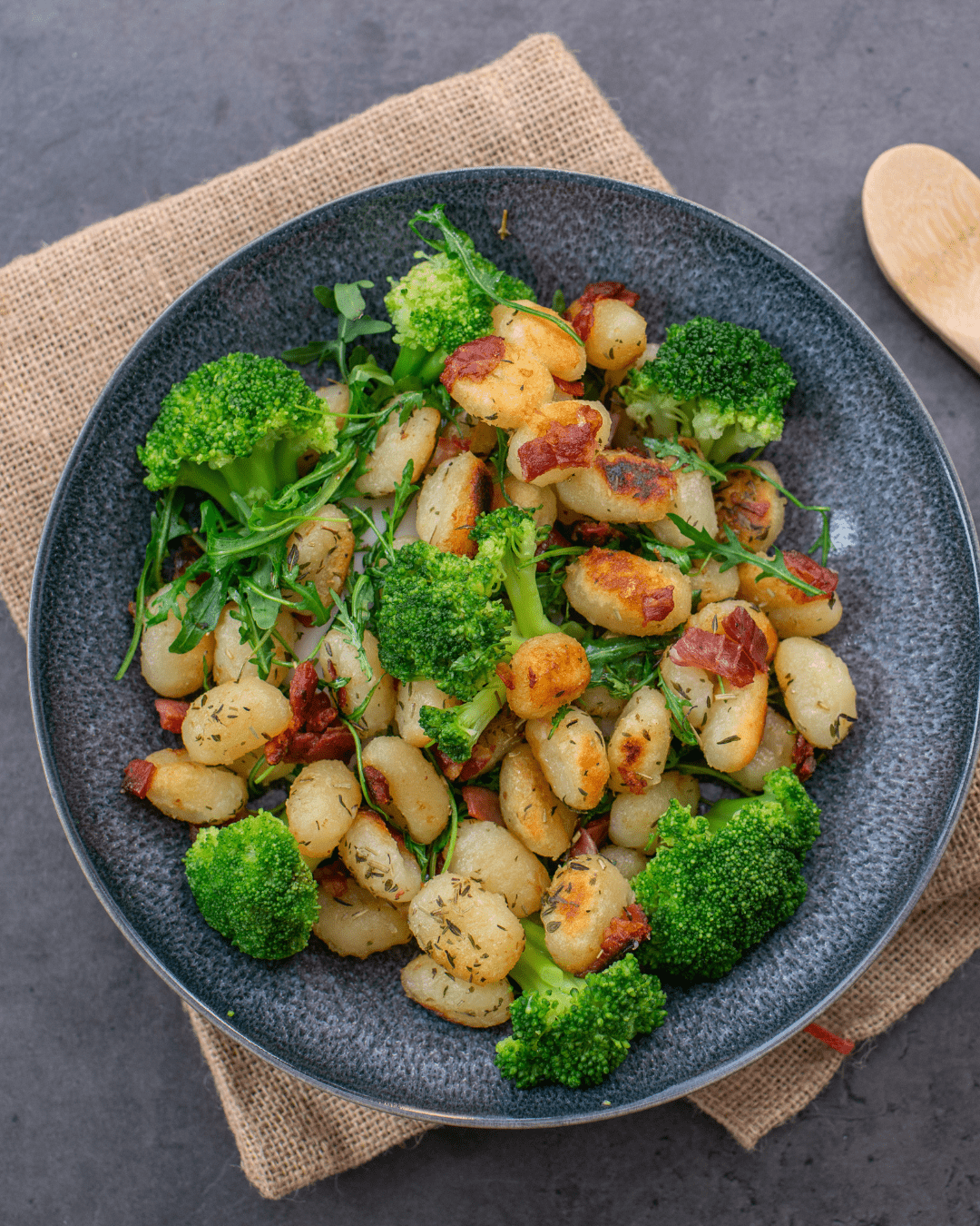 Sheet-Pan Gnocchi with Broccoli 