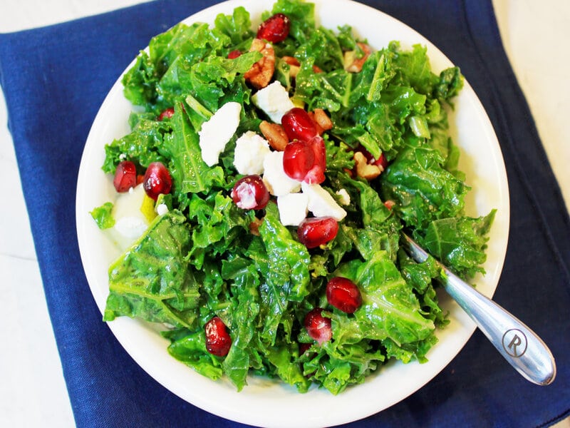 Kale Pomegranate Salad