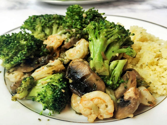 Shrimp in Skillet: 20 minute dinner
