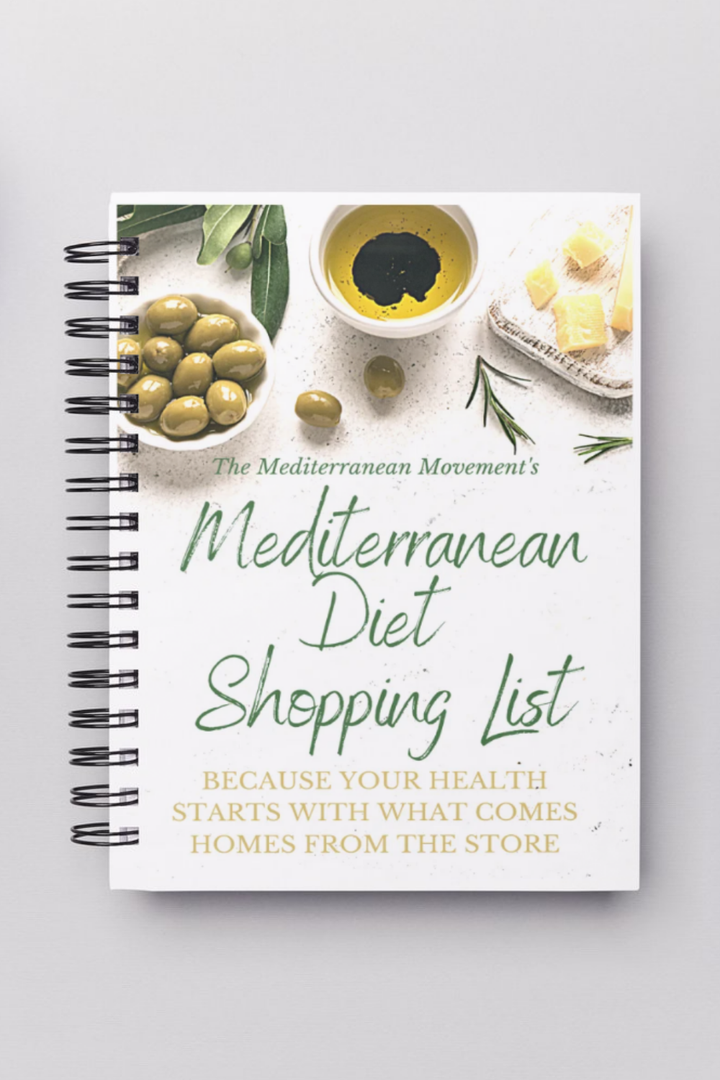 Mediterranean Diet Digital Shopping List Guide