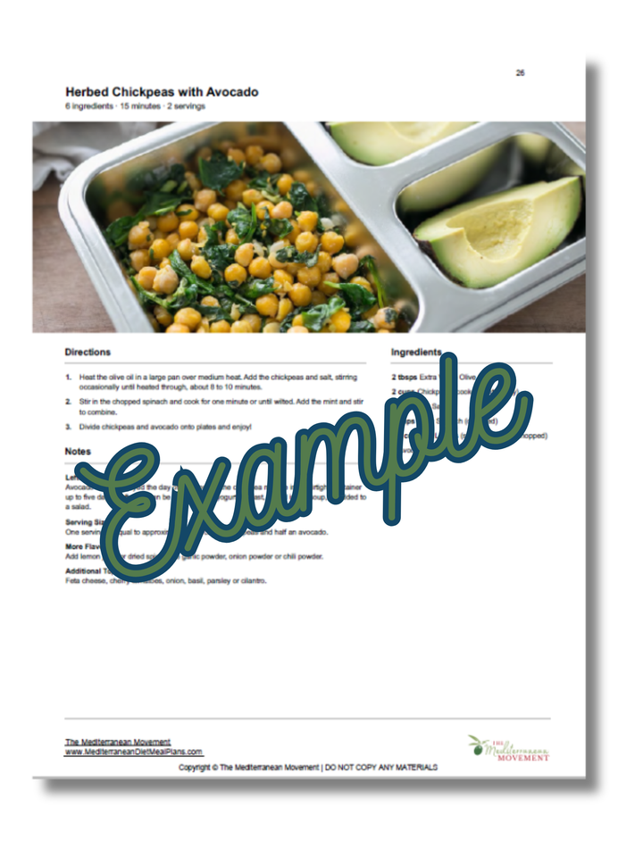Heart Healthy Meal Plan for High Cholesterol | 30 Days