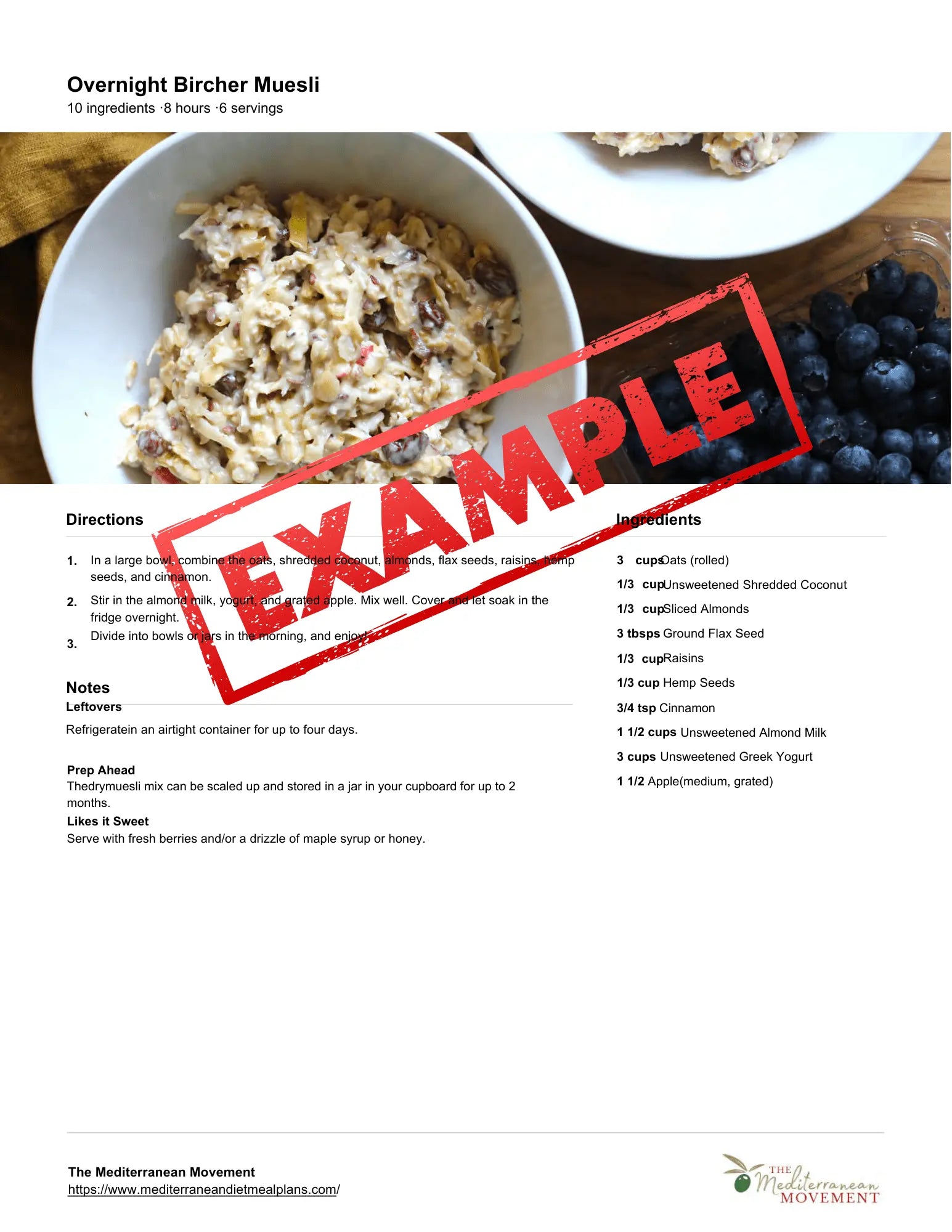 Dairy Free Mediterranean Diet Meal Plan Mediterranean Movement