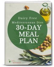 Load image into Gallery viewer, Dairy Free Mediterranean Diet Meal Plan
