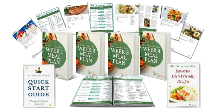 Ultimate Meal Plan Bundle: 6 Meal Plans (SAVE 60%) Mediterranean Movement